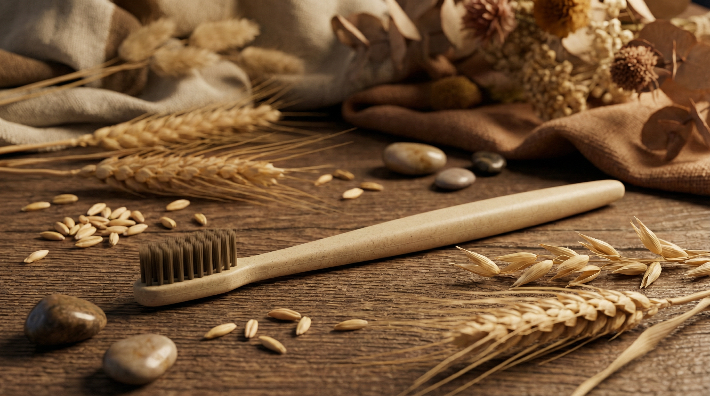 Wheat-Straw Toothbrush
