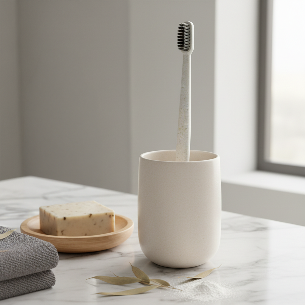 Cornstarch Toothbrush